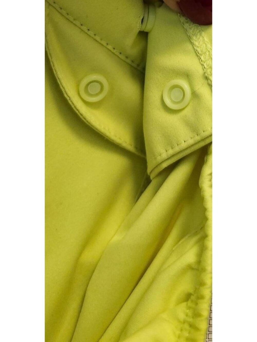 Men Pearl Izumi IQ Select Series Bright Yellow Cycling Jacket Hooded Size XL - Picture 12 of 13